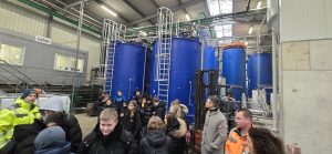 Halle zur Wiederaufbereitung des Wassers